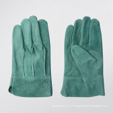 Средний вес полная кожа TIG сварочные перчатки работы-9969. Н.